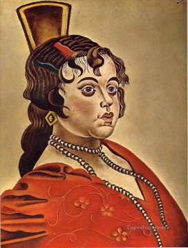 スペインのダンサー ジョアン・ミロの肖像 Oil Paintings
